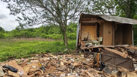 Mobile Home Demolition